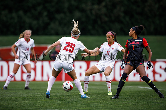 Wisconsin Women's Soccer Team vs. Maryland
