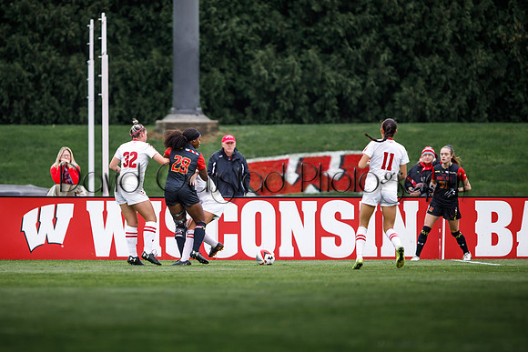 Wisconsin Women's Soccer Team vs. Maryland