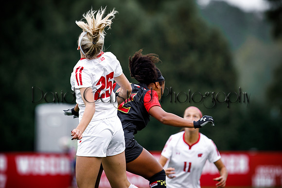 Wisconsin Women's Soccer Team vs. Maryland