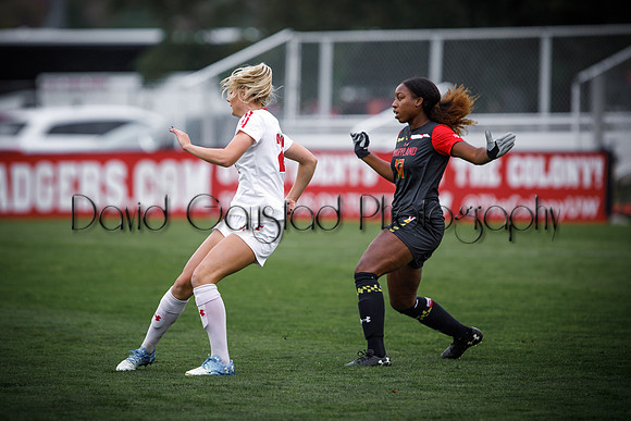 Wisconsin Women's Soccer Team vs. Maryland
