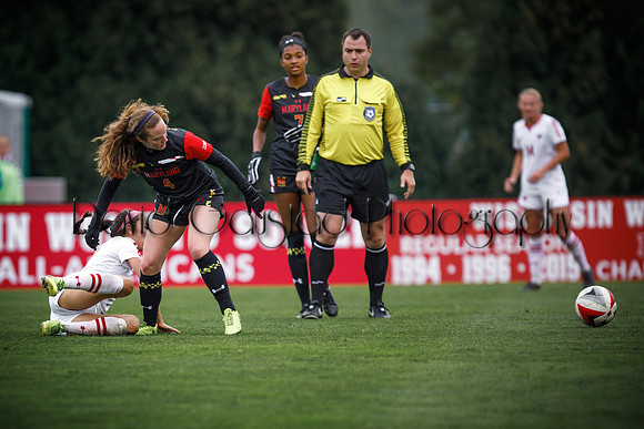 Wisconsin Women's Soccer Team vs. Maryland