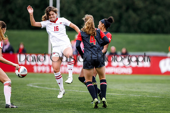Wisconsin Women's Soccer Team vs. Maryland