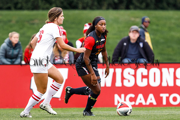 Wisconsin Women's Soccer Team vs. Maryland