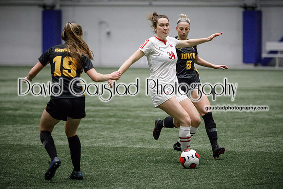 Claire Odmark Wisconsin Badgers Women's Soccer vs. Iowa Hawkeyes