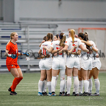 Wisconsin Women's Soccer Team vs Illinois Fighting Illini