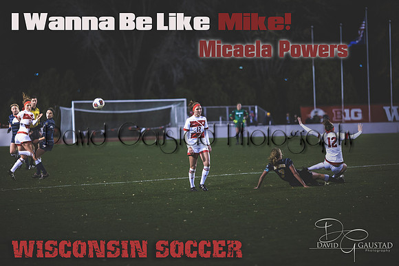 Micaela Powers Wisconsin Women's Soccer