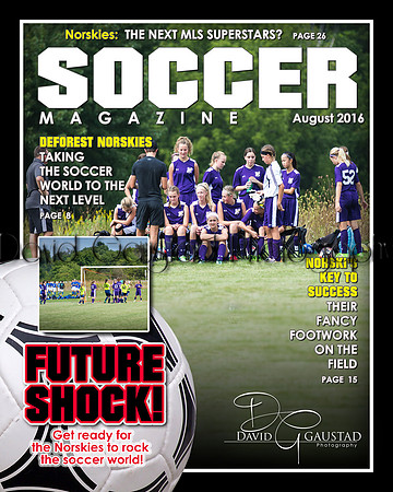 Magazine Cover Soccer Example
