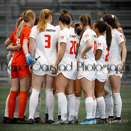 Wisconsin Women's Soccer Team vs Illinois Fighting Illini