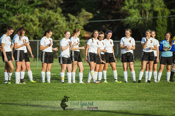 DeForest varsity girls soccer vs Lodi 5/24/2016