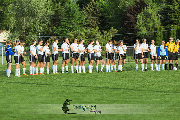 DeForest varsity girls soccer vs Lodi 5/24/2016
