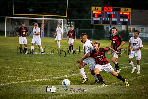 Pictures from the DeForest Norski Varsity boy's soccer Fall 2015 game vs Mt Horeb at DMB Community Bank Stadium