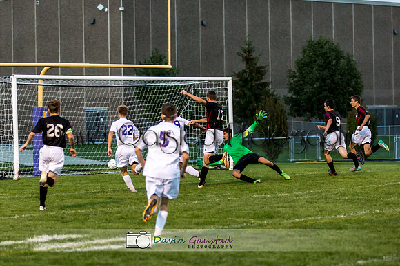Pictures from the DeForest Norski Varsity boy's soccer Fall 2015 game vs Mt Horeb at DMB Community Bank Stadium