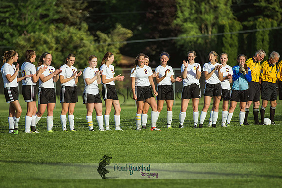 DeForest varsity girls soccer vs Lodi 5/24/2016