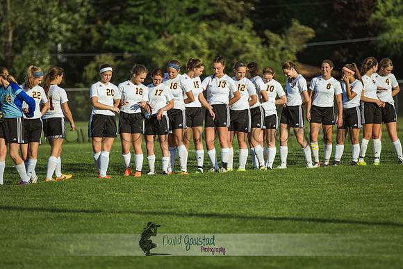 DeForest varsity girls soccer vs Lodi 5/24/2016