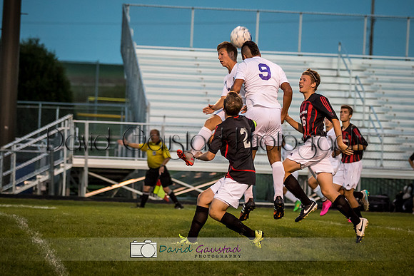 Pictures from the DeForest Norski Varsity boy's soccer Fall 2015 game vs Mt Horeb at DMB Community Bank Stadium