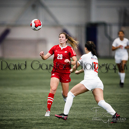 Wisconsin Women's Soccer Team vs Illinois Fighting Illini
