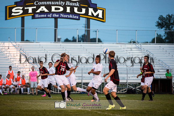 Pictures from the DeForest Norski Varsity boy's soccer Fall 2015 game vs Mt Horeb at DMB Community Bank Stadium