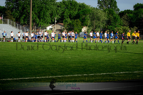 DeForest varsity girls soccer vs Lodi 5/24/2016