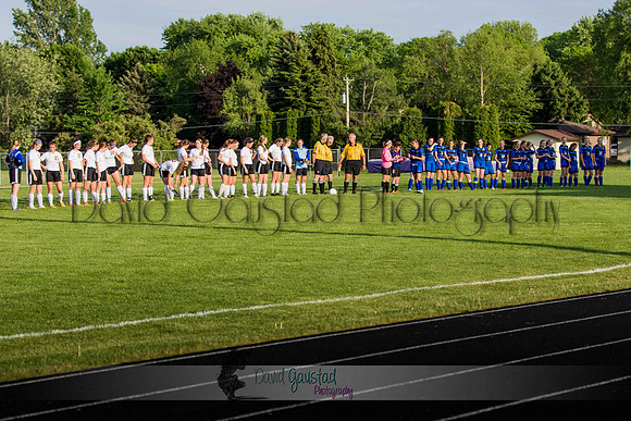 DeForest varsity girls soccer vs Lodi 5/24/2016