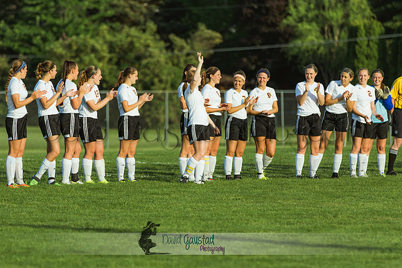 DeForest varsity girls soccer vs Lodi 5/24/2016